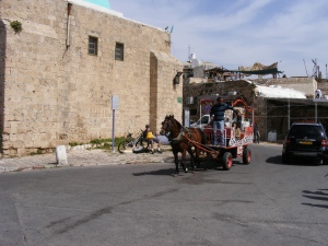 Horse and carriage ride, Akká