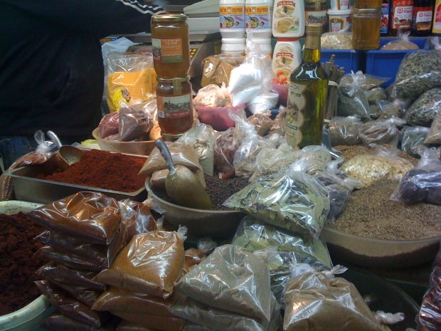 Spices in market - Nazareth
