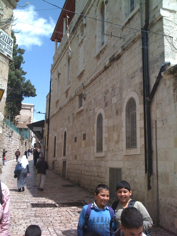 Street in Old City Jerusalem.