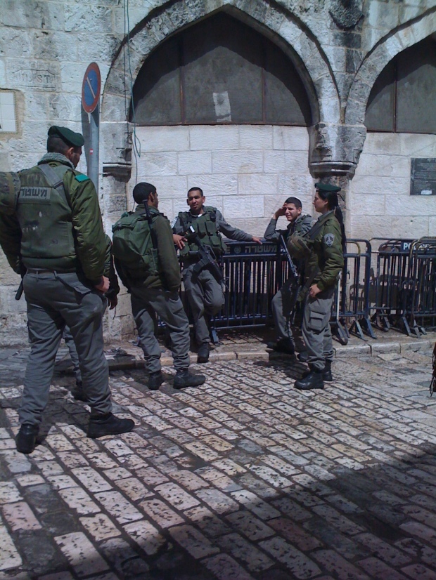 Israeli soldiers - Old City Jerusalem